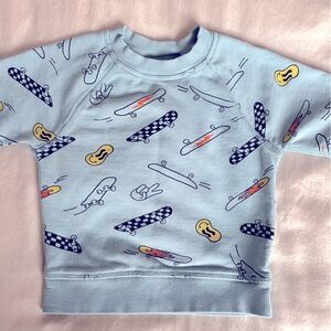 Hannah Anderson skateboard print sweater size 2T